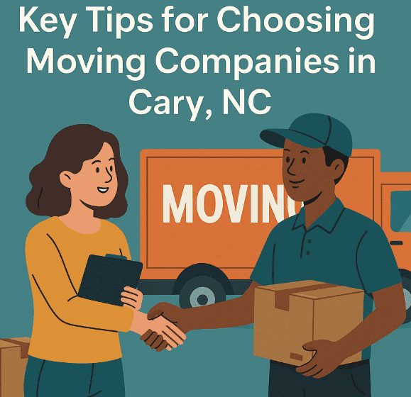 Key Tips for Choosing Moving Companies in Cary, NC